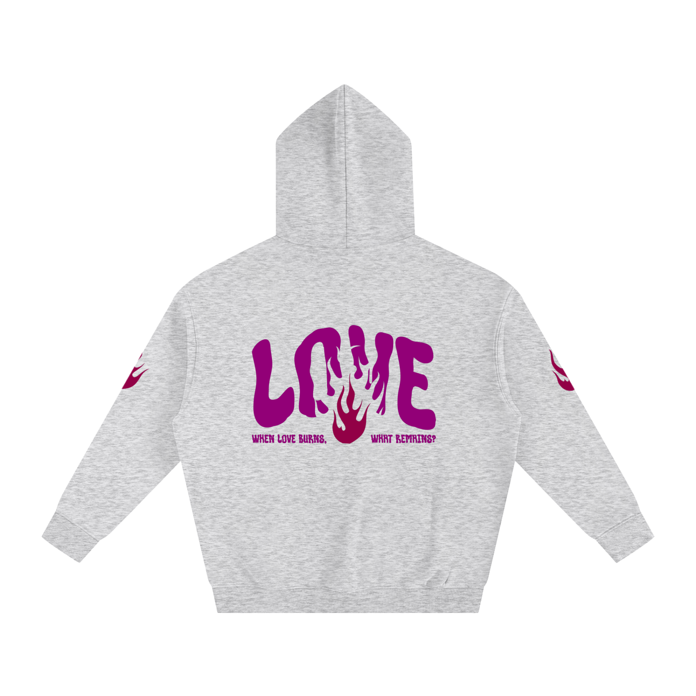 Love Burns - Oversized Hoodie