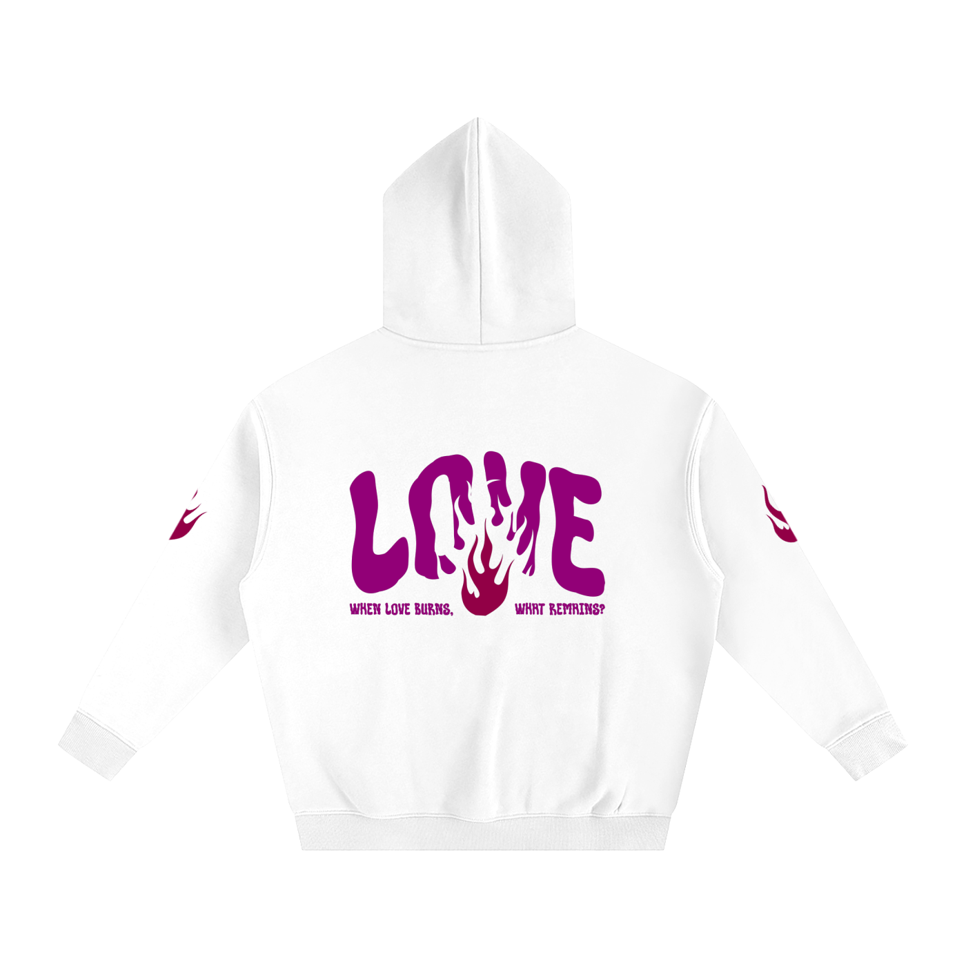 Love Burns - Oversized Hoodie