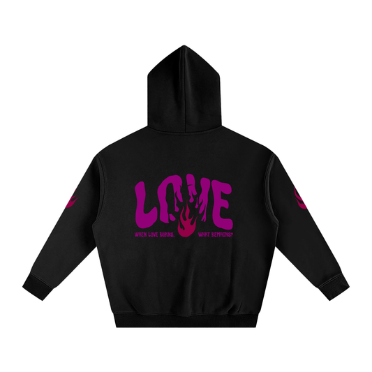 Love Burns - Oversized Hoodie